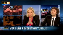 BFM Politique: l'interview de Marine Le Pen par Christophe Ono-dit-Biot du Point - 09/06