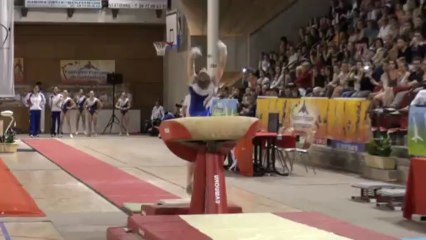FFGYM - Laura Longueville, 2013 France-Roumanie, Saut