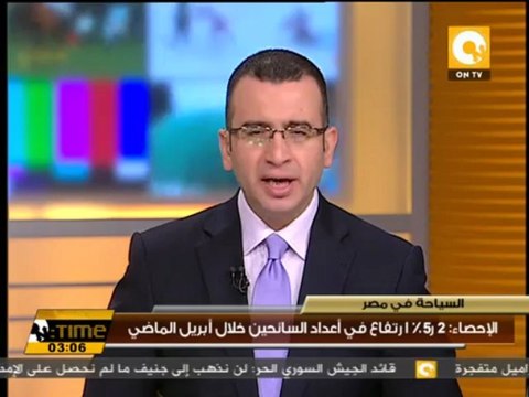 الإحصاء: 5.2% إرتفاع في أعداد السائحين خلال أبريل الماضي