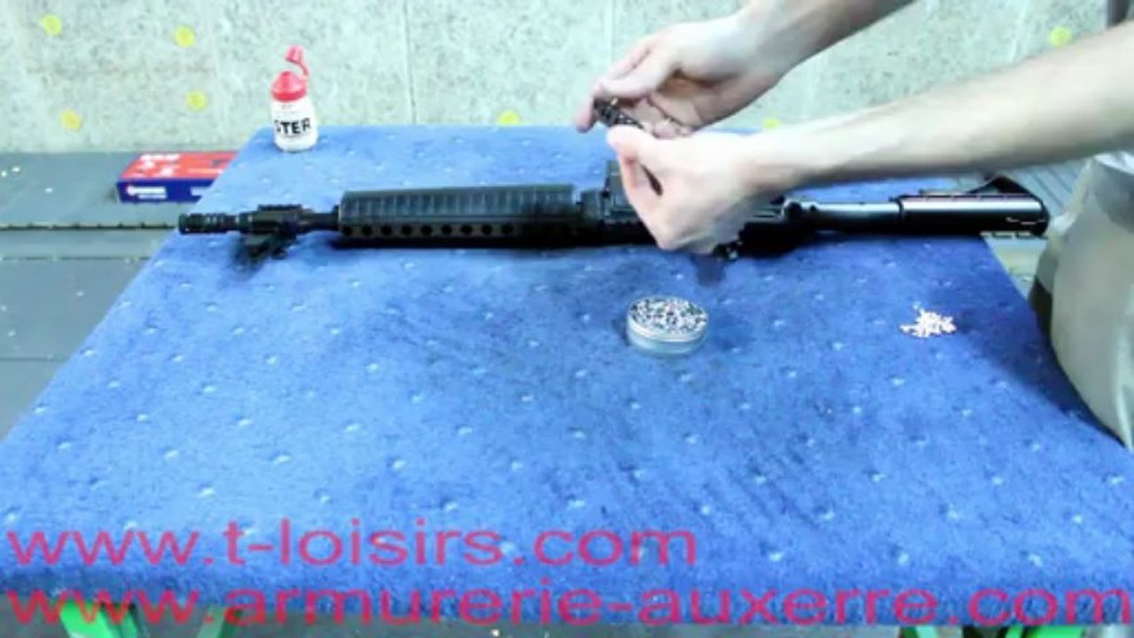 Carabine crosman plomb bille acier m4 177