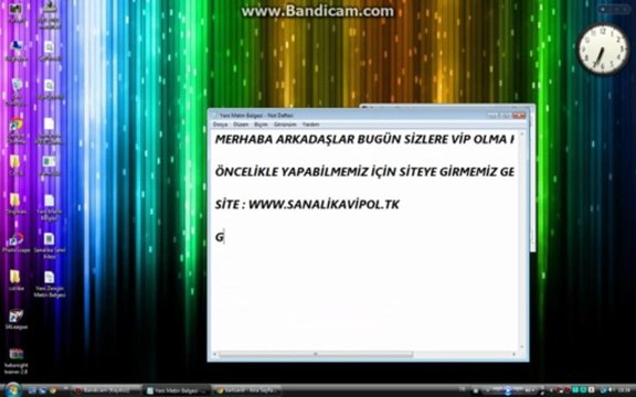 Sanalika Bedava Vip olma hilesi 9 Haziran 2013