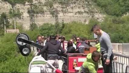 arnaud saut à l'elastique