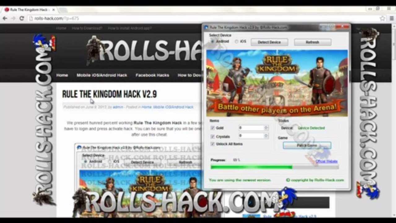 Rule The Kingdom Hack v2.9 (Android,iOS)