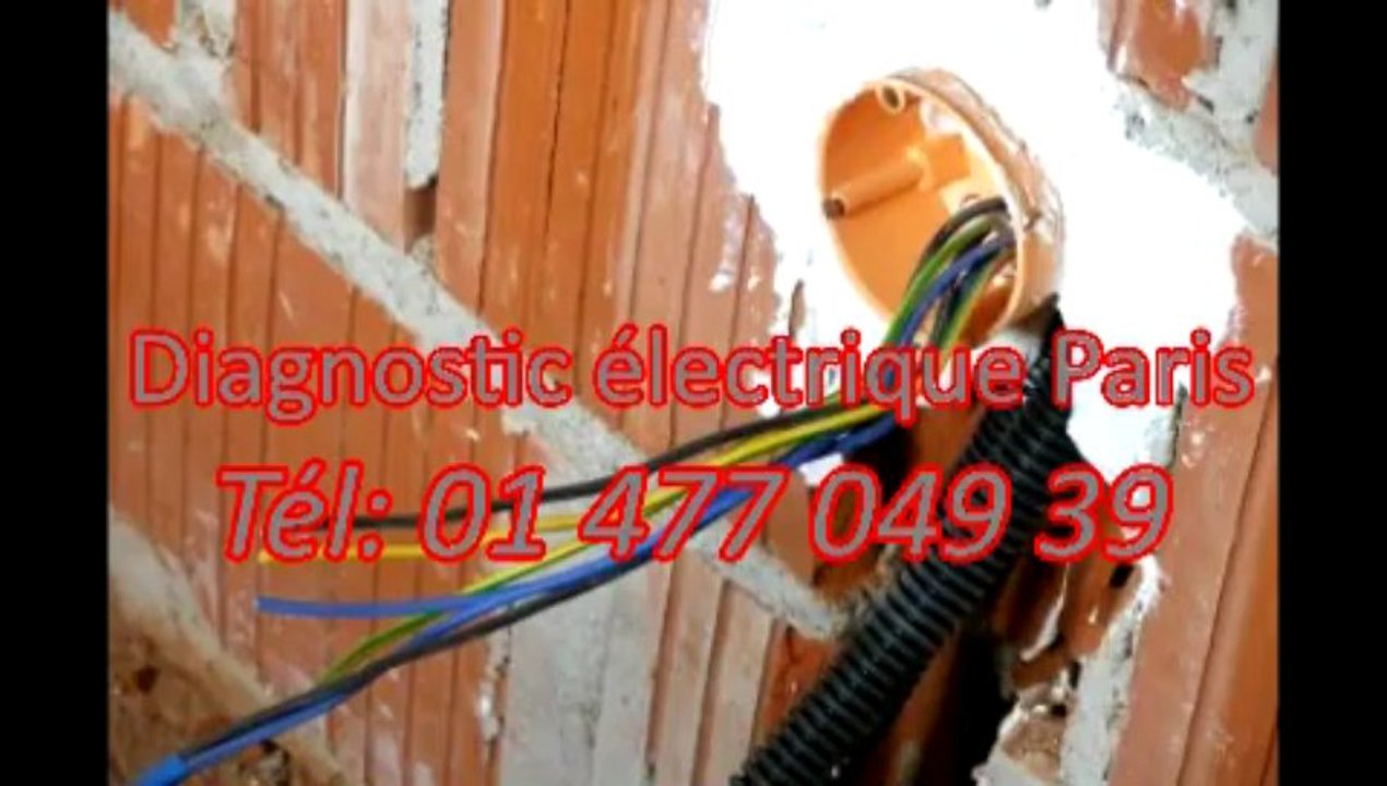 diagnostic électrique Tél: 01 477 049 39