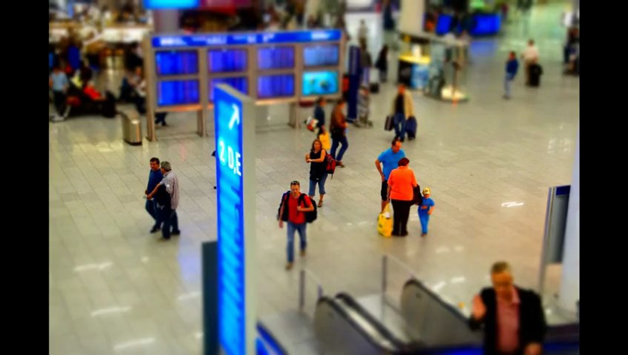 Ein Tag am Flughafen