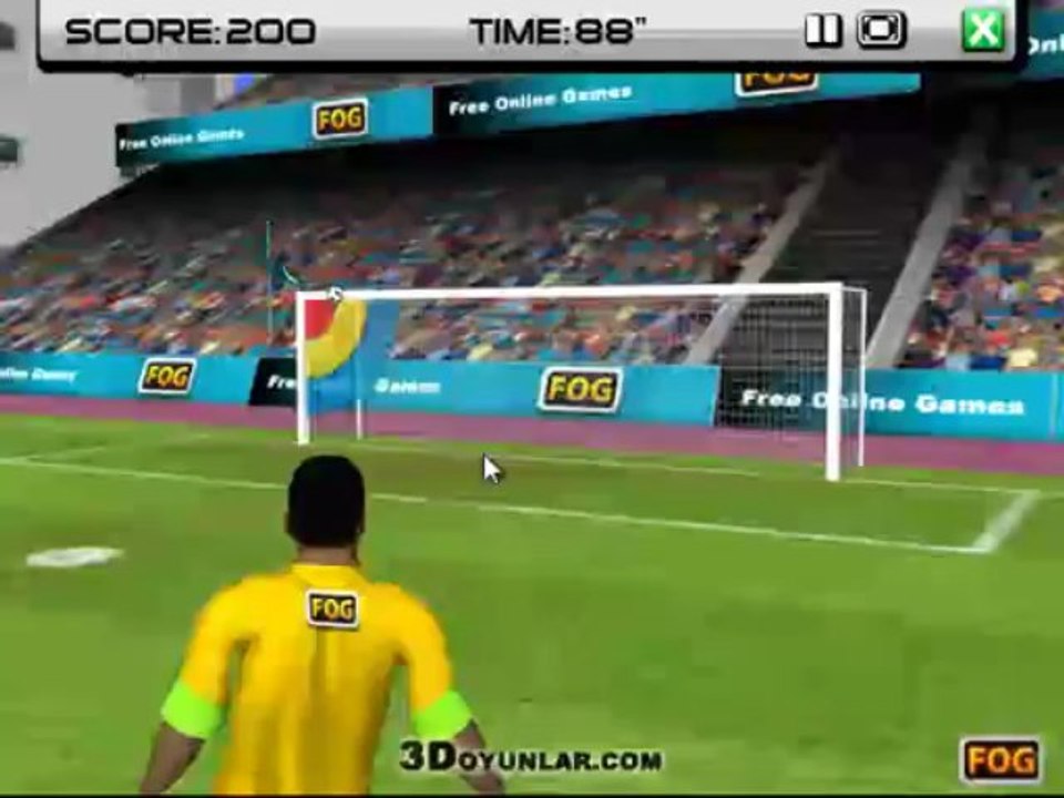 Keskin Frikikçi | 3D Oyunlar