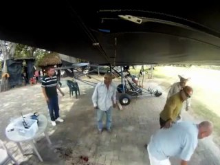 Guy Gets A Little Too Close To A Propeller