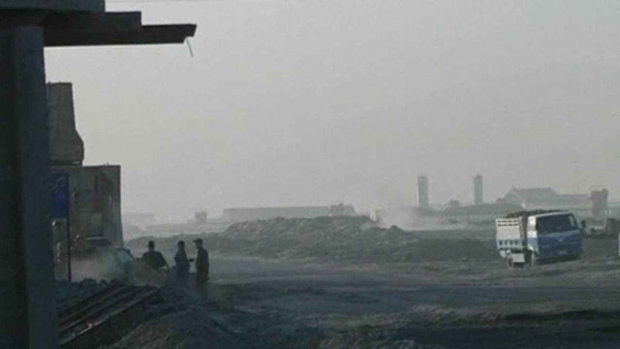 Kabul airport under attack