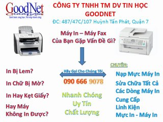Sua May In Chuyen Nghiep Tai Nha Be 090 666 9078