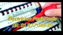 Électricien Paris Tél: 01 477 049 39