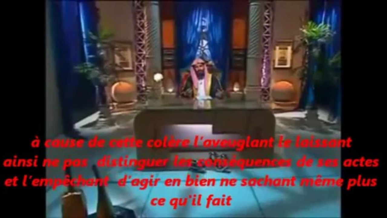 La colère (Chaykh Saad Al-Chathry hafidhahulLah)