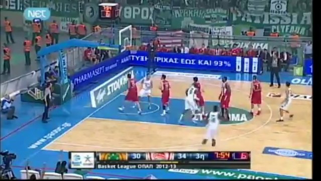 Παναθηναϊκός-Ολυμπιακός 63-52 Τα highlights