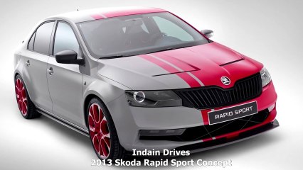 2013 Skoda Rapid Sport Concept | First Look