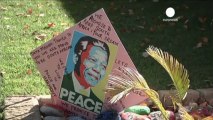 Güney Afrika'da Nelson Mandela için endişeli bekleyiş