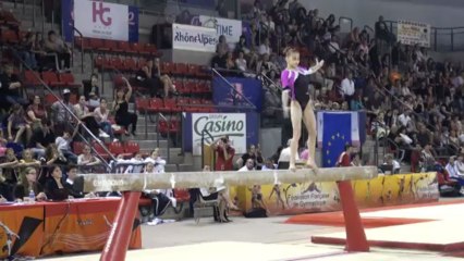 FFGYM - Madalina Blendea (ROU), 2013 France-Roumanie Finales, Poutre