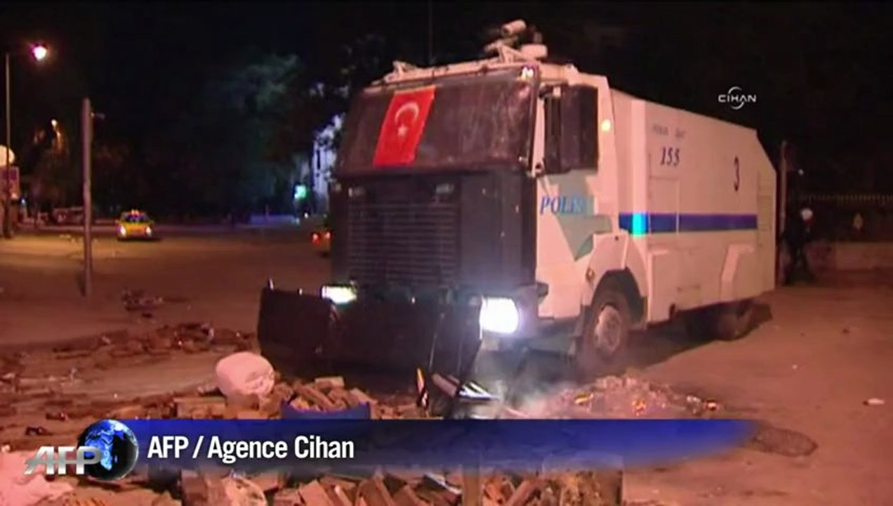 Ankara: intervention musclée de la police turque