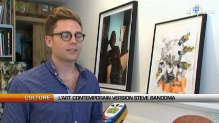 L’art contemporain version Steve Bandoma