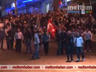 BAŞKENT TE DE PROTESTO