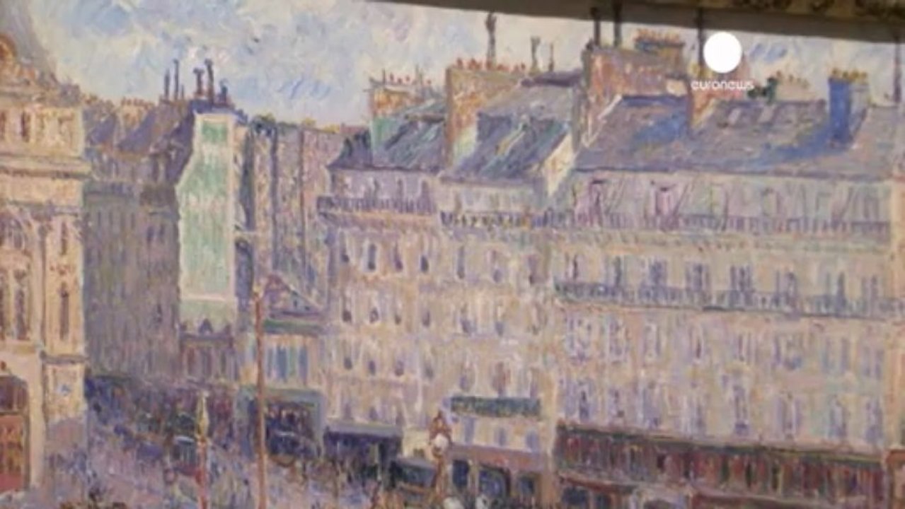 Ünlü ressam Pissarro'nun tabloları sergileniyor