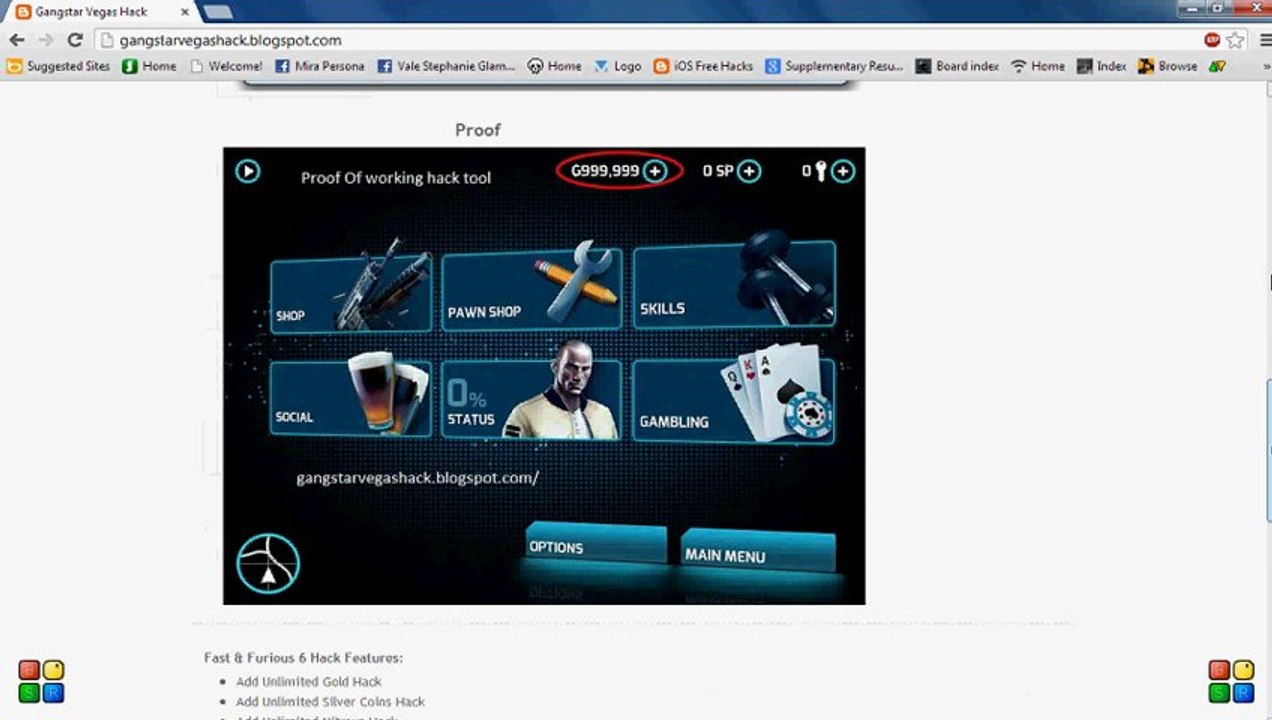 Gangstar Vegas Hack Unlimited Cash Unlimited Key