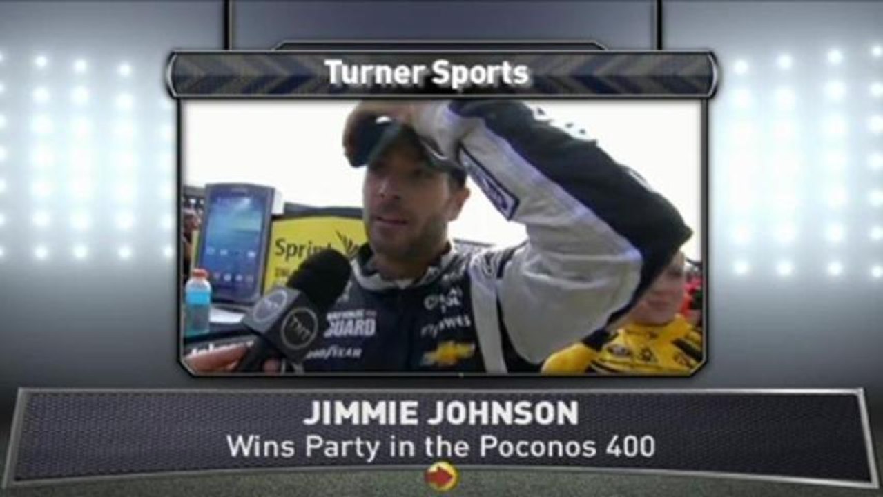 Jimmie Johnson on Pocono Win