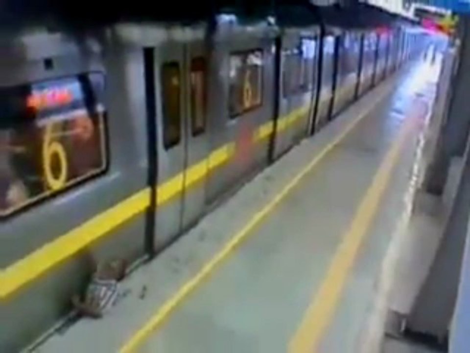 accident with train