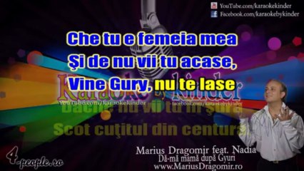 stil Mariua Dragomir - Da-ma mama dupa Gyuri [Karaoke by kinder]