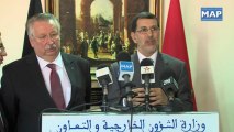 سعد الدين العثماني يتباحث مع رئيس البرلمان الفيدرالي البلجيكي