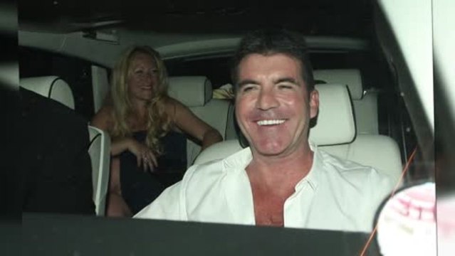Simon Cowell Celebrates Britain's Got Talent Final After Egg Attack