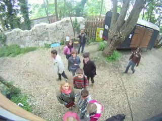 Bayonne Arrive au festival des murs à pèches de Montreuil