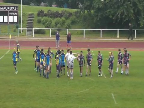 Stade Français - Plaisir 1ere mi-temps Finales IDF minimes rugby A2
