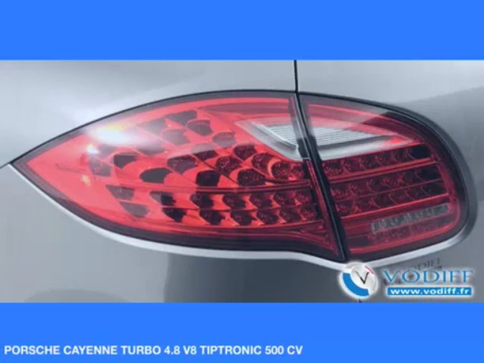VODIFF : PORSCHE OCCASION ALSACE : PORSCHE CAYENNE TURBO 4.8 V8 TIPTRONIC 500 CV NEUF 155 000 EUROS!!