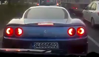 Laz Uşağı Ferrari Görünce