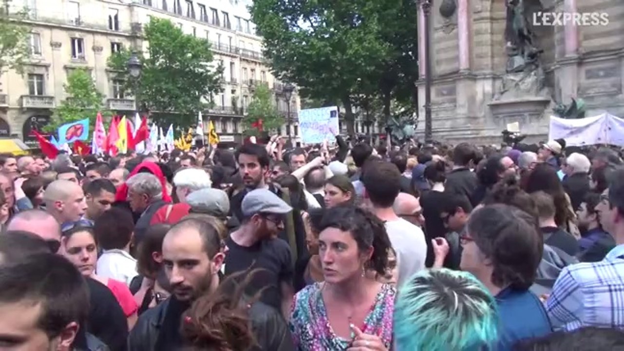 Manifestation pour Clément Meric à Saint-Michel