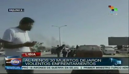 Tras enfrentamientos en Libia dimite  Youssef Al Mangush