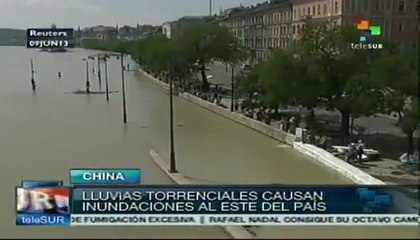 Lluvias en China provocan quince muertos