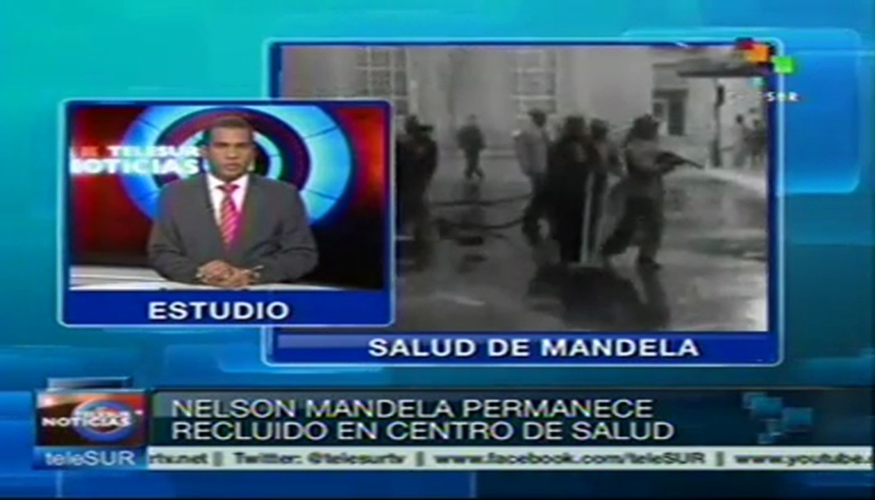 Nelson Mandela continúa grave