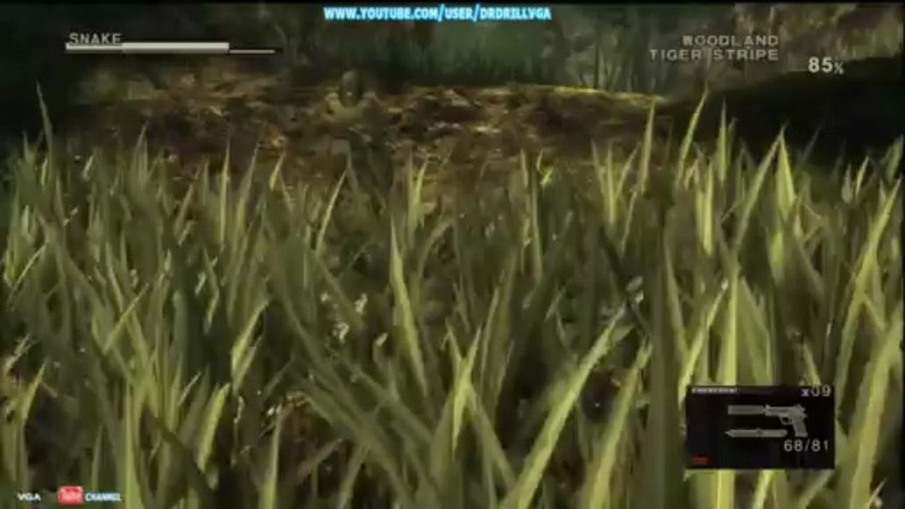 MGS HD Collection Gameplay MGS 3