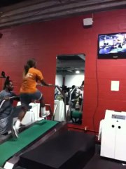 work on speed treadmill