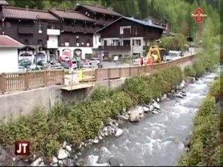 Chamonix se protège contre les crues de l'Arve