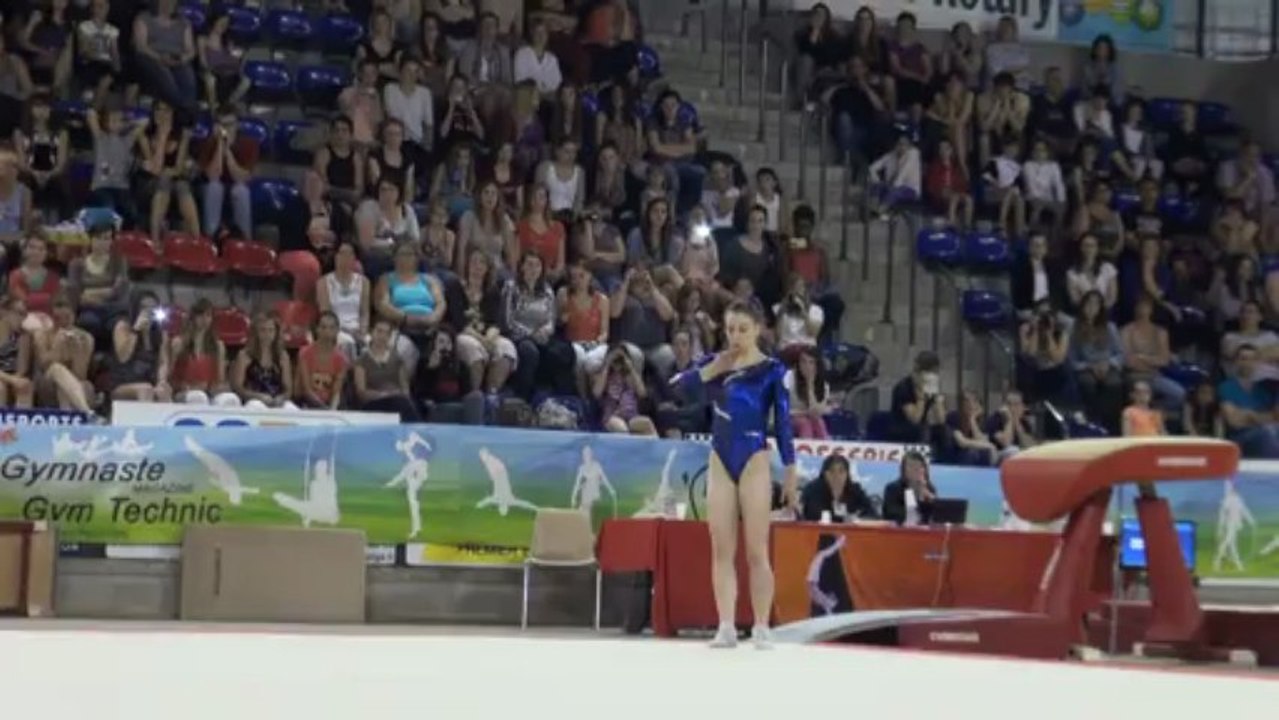 FFGYM - Clara Chambellant, 2013 France-Roumanie Junior Finales, Sol