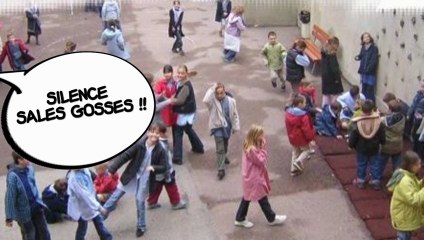 SILENCE !! Sales gosses !!