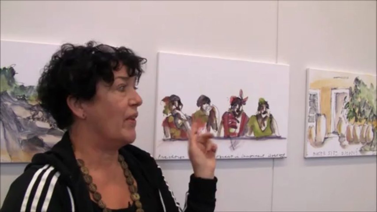 2011-11-06 expositie 'Licht op Reizen' (Overmunthe XXII) door Toine Dekkers en Jeanne Dekkers