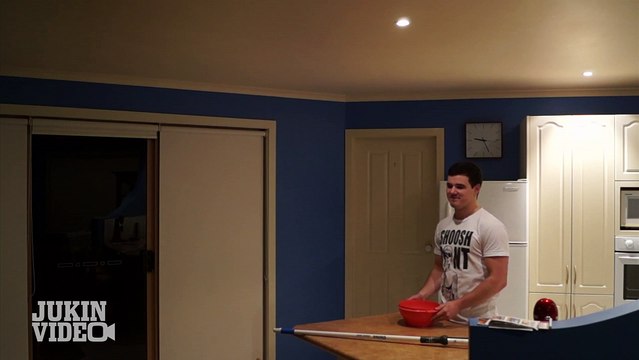 #FAIL Water Bowl Prank Backfires