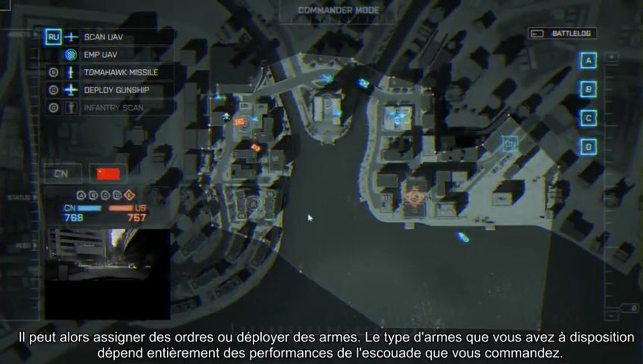 Battlefield 4 - Mode Commander E3 2013 [FR]