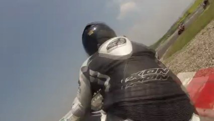 1ère au circuit de croix en ternois sur TRIUMPH daytona 675