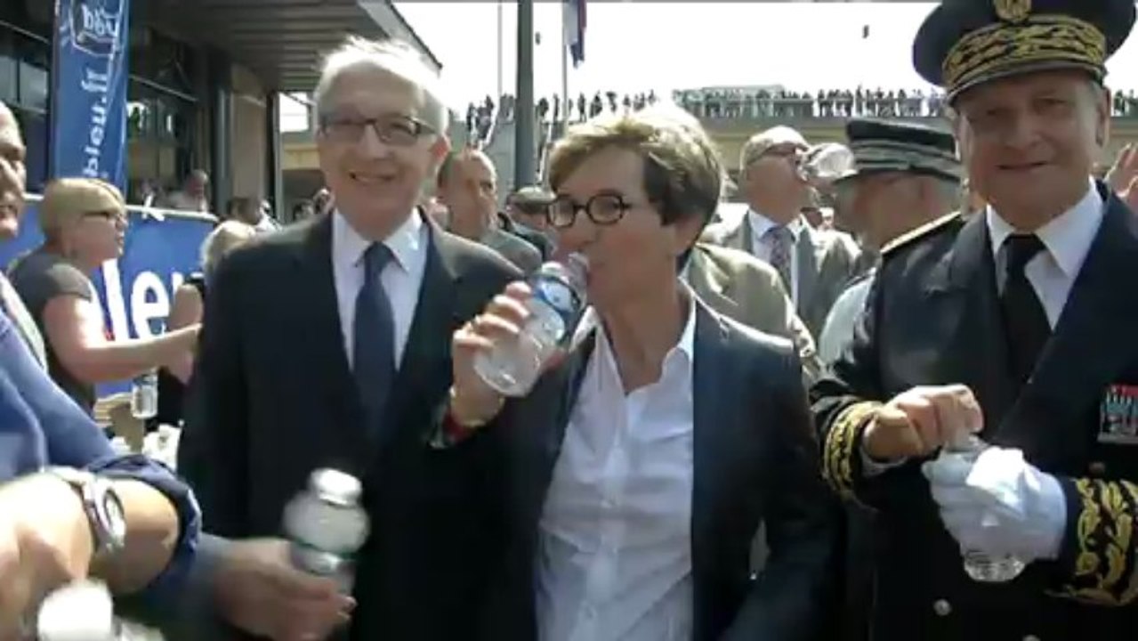 Valérie Fourneyron à l'inauguration de l'Armada 2013