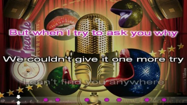 stil Luminiţa Anghel feat. Sistem - Let Me Try [Karaoke by kinder]