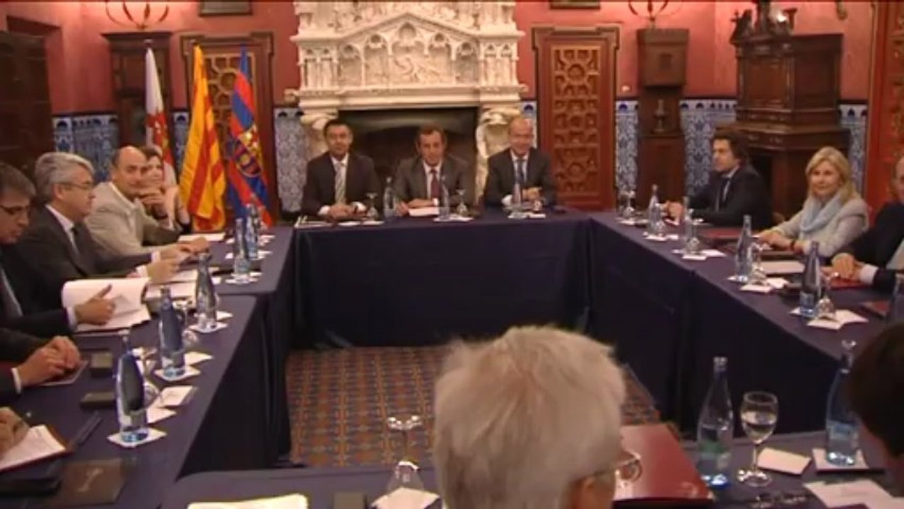 La junta directiva del Barcelona se desplaza a Sitges para celebrar su reunión mensual