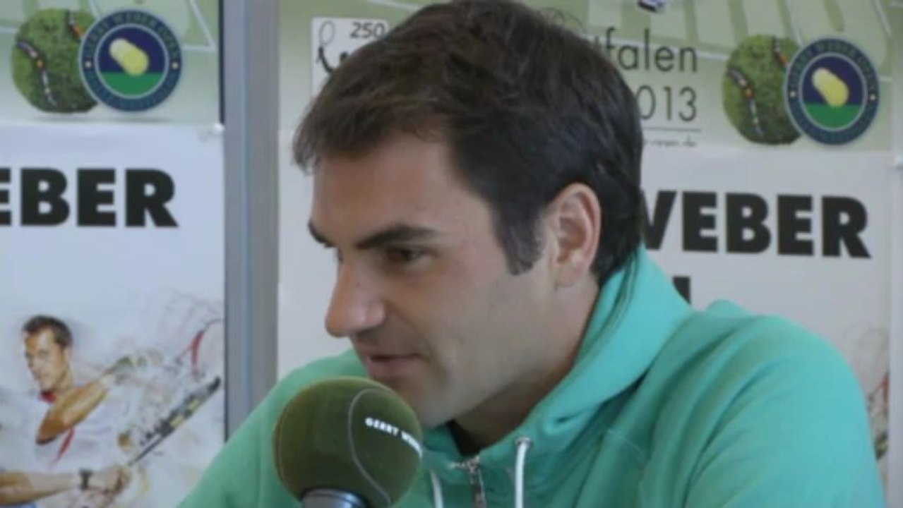 Halle: Doppel Federer/Haas: Eine super lustige Paarung